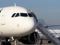 El vuelo 34 aterrizó sin contratiempos el domingo después de las 4 de la tarde. AP  /