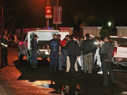 Debido a la balacera, en la zona se registró una intensa movilización policiaca. ARCHIVO  /