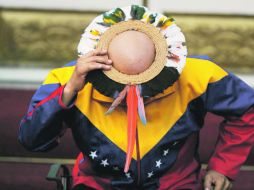 El mandatario venezolano agradeció las oraciones. AFP  /