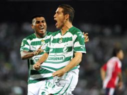 El último partido del Santos fue contra las Chivas en la jornada 8 del Torneo Apertura 2011. EFE  /
