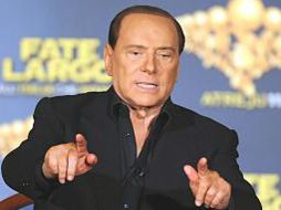 El nombre de Castañeda apareció en una transcripción telefónica de uno de los procesos judiciales de Berlusconi. EL UNIVERSAL  /