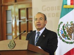 Calderón afirma que incremento a gasolina no significa afectación a los bolsillos de los mexicanos. EFE  /
