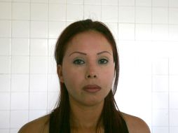 La presunta líder de la banda criminal en San Nicolás de los Garza, Mireya Moreno Carreón, alias 'La Flaka'. EFE  /