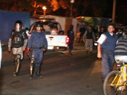 Las autoridades reportan que el tiroteo es presuntamente entre miembros del crimen organizado. ARCHIVO  /