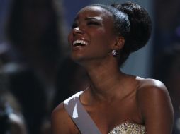 La nueva Miss Universo, la angoleña Leila Lopes. EFE  /