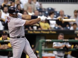 Albert Pujols conectó su cuadrangular número 35 y es líder del sector en la Liga Nacional. AFP  /