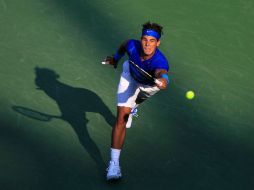 El dia de ayer se notó el esfuerzo que realizó Rafael Nadal, ahora regresa de Nueva York  a practicar en su trierra. AFP  /