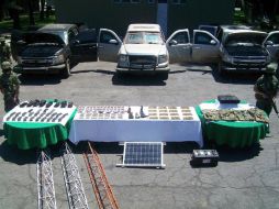 Tras los ostentosos operativos no se reportaron personas detenidas. ESPECIAL  /