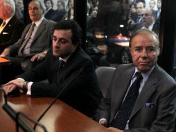 El expresidente buscará renovar su banca en el Senado en las elecciones generales del próximo 23 de octubre. EFE  /