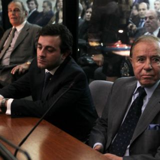 Ex presidente Menem absuelto por contrabando de armas a Croacia y Ecuador