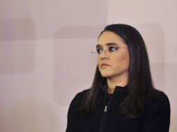 Alejandra Sota, vocera del gobierno federal, resaltó que el paquete económico para 2012 no contempla nuevos impuestos. ARCHIVO  /