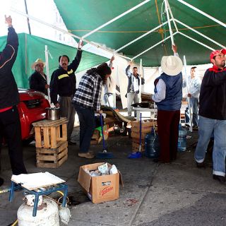 El SME levanta el plantón del Zócalo