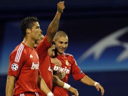 Los 'blancos' se impusieron a pesar de que no reflejaron su superioridad hasta el minuto 73. AP  /