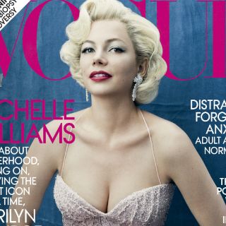 Michelle Williams, a la Marilyn Monroe