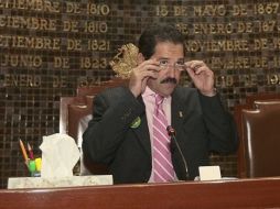 El presidente de la Comisión de Puntos Constitucionales, Jesús Casillas Romero. ARCHIVO  /