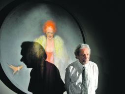 Rafael Coronel. La muestra inaugurada en Bellas Artes incluye, en opinión de él, las 10 o 15 mejores obras que ha pintado. EFE  /