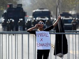 El movimiento estudiantil chileno reanudó el miércoles sus marchas en contra del gobierno. REUTERS  /