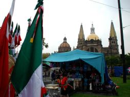 En Guadalajara ya se siente el fervor patrio. A. MADERA  /