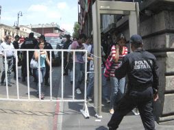 Operativos de seguridad se han implementado hoy para las fiestas patrias a lo largo del país, como en Cuernavaca (foto). EL UNIVERSAL  /