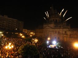 Los festejos del Grito de Independencia, sin problemas. A. MADERA  /