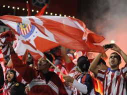 A media semana, el equipo tapatío sostuvo un partido amistoso en Chicago, Estados Unidos. AP  /