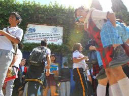 En la secundaria “Libertador Miguel Hidalgo”, arrancó el Programa Escuela Segura en febrero de 2007. S. NÚÑEZ  /