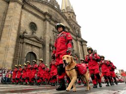Tras los festejos del Grito y el desfile de hoy en Guadalajara (imagen), autoridades de Jalisco reportaron saldo blanco. E. BARRERA  /