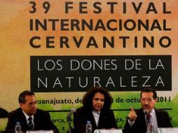 Autoridades locales destacaron el Festival de Música de Cámara. NOTIMEX  /