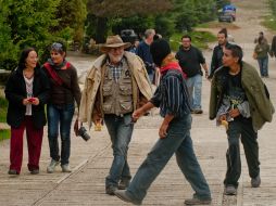 En Oventic, Chiapas. La Caravana de Paz encabezada por Javier Sicilia y miembros del EZLN. NTX  /