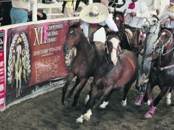 La “cala de caballo” muestra el control total del charro con su bestia. E. FLORES  /