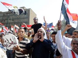 El pasado viernes, partidos y movimientos políticos protestaron contra la reactivación de la Ley de Emergencia. EFE  /