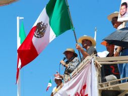 Horas antes de que la Caravana por la Paz lleve un acto masivo en Xalapa, autoridades dijeron que se protegerá a los ciudadanos. EFE  /