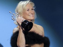 Glenn Close agradeció el reconocimiento en San Sebastián. EFE  /