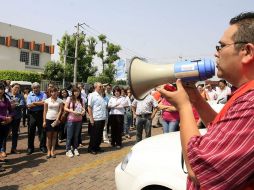 Simulacro en oficinas gubernamentales. ARCHIVO.  /