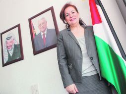 Randa Alnabulsi es la representante de la Autoridad Palestina en México desde noviembre de 2010. ESPECIAL  /