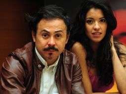 El cineasta Gerardo Naranjo y la actriz Stephanie Sigman son reconocidos por su trabajo en ''Miss Bala''. AFP  /