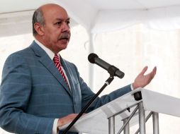 El presidente del PRI Jalisco, Rafael González Pimienta, presentó la denuncia ante el IEPC. ARCHIVO  /