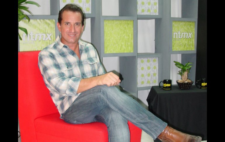 El actor Plutarco Haza dijo que en breve regresará a la actividad cinematográfica. NTX  /