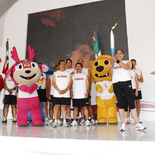 Antorcha Panamericana arriba a Aguascalientes