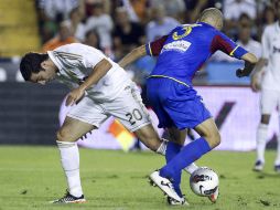 El Real Madrid sufrió la primera derrota ante el Levante el domingo. AFP  /