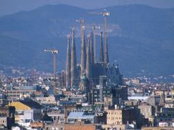 La Sagrada Familia, proyecto del arquitecto Gaudí, se empezó a construir en 1885. ESPECIAL  /