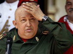 Hugo Chávez denuncia en su carta el sionismo y la 'doble moral' de Estados Unidos. AP  /
