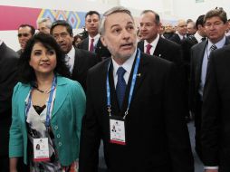 El Gobernador de Jalisco señaló que él sí le puede ganar a Enrique Peña Nieto. A. GARCÍA  /