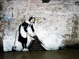 El británico Banksy es famoso por su arte en grafiti. ARCHIVO  /