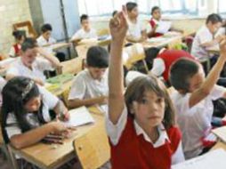 Alumnos de la Escuela Urbana #133 “12 de Octubre” turno vespertino. J. SÁNCHEZ  /