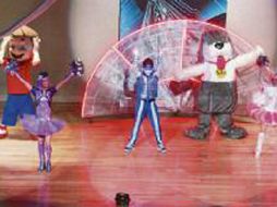 Los heroes Zega y Zoe pelean contra los anti-valores en esta obra musical. ESPECIAL  /