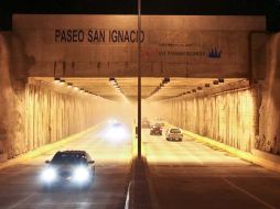 Así luce la circulación el túnel de San Ignacio y Niño Obrero. E. PACHECO  /