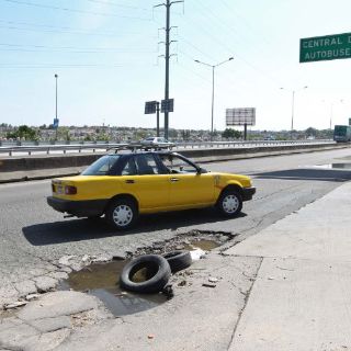 Conductores piden arreglar calles de la Nueva Central