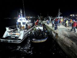 Lampedusa es el principal punto de arribo de lanchas con indocumentados que cruzan el Mediterráneo con dirección a Italia. ARCHIVO  /