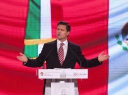 Enrique Peña Nieto hizo pública su aspiración presidencial el lunes por la noche. EFE  /